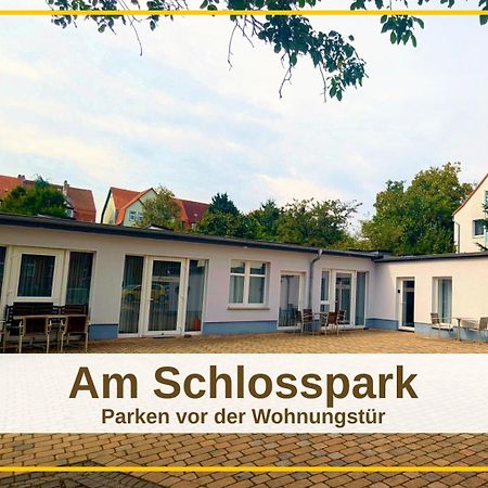 Fewo Urban Gotha-Apartment Friedenstein- Am Schlosspark- Parken An Der Der Tuer- Barrierefrei, 900 Meter Zum Bahnhof - Wallbox ภายนอก รูปภาพ
