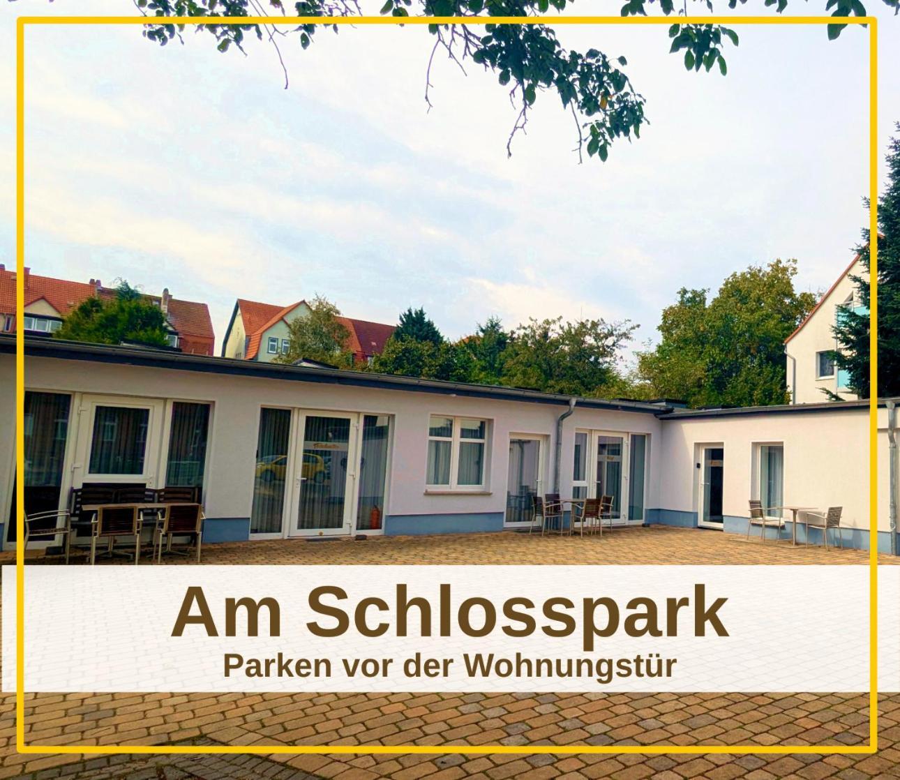Fewo Urban Gotha-Apartment Friedenstein- Am Schlosspark- Parken An Der Der Tuer- Barrierefrei, 900 Meter Zum Bahnhof - Wallbox ภายนอก รูปภาพ